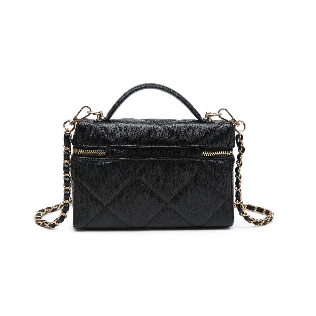 Sac Snow – Mini sac matelassé noir élégant