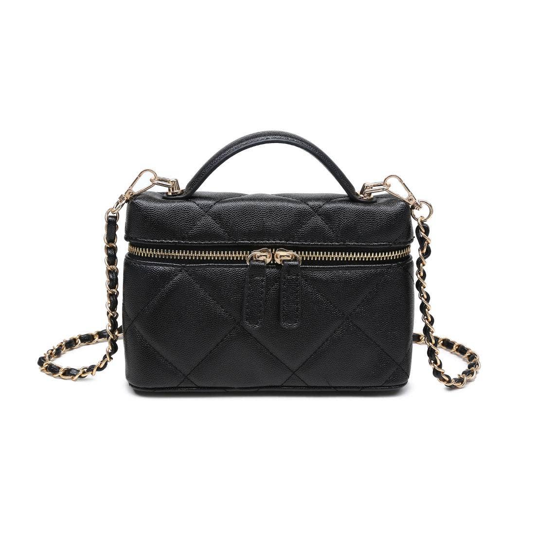 Sac Snow – Mini sac matelassé noir élégant