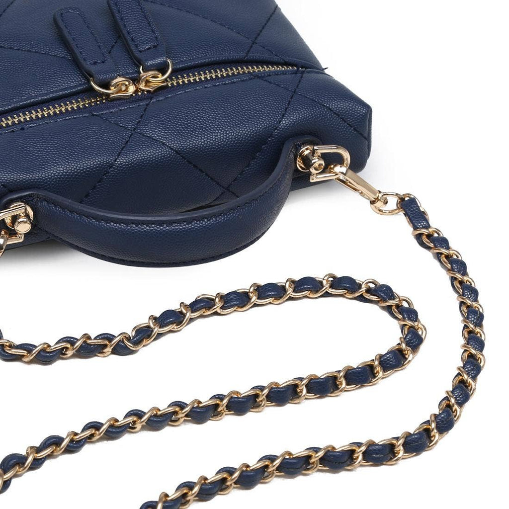 Sac Snow – Mini sac matelassé noir élégant