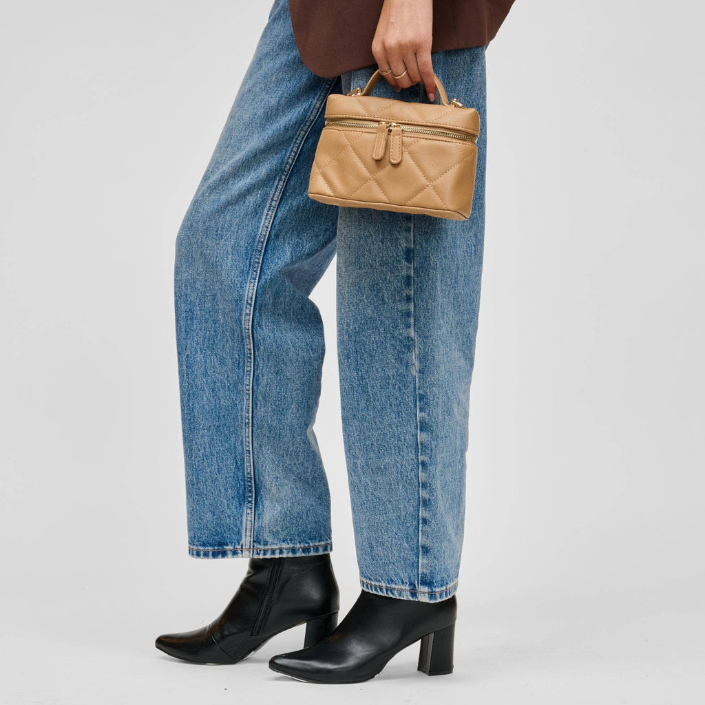 Sac Snow – Mini sac matelassé noir élégant