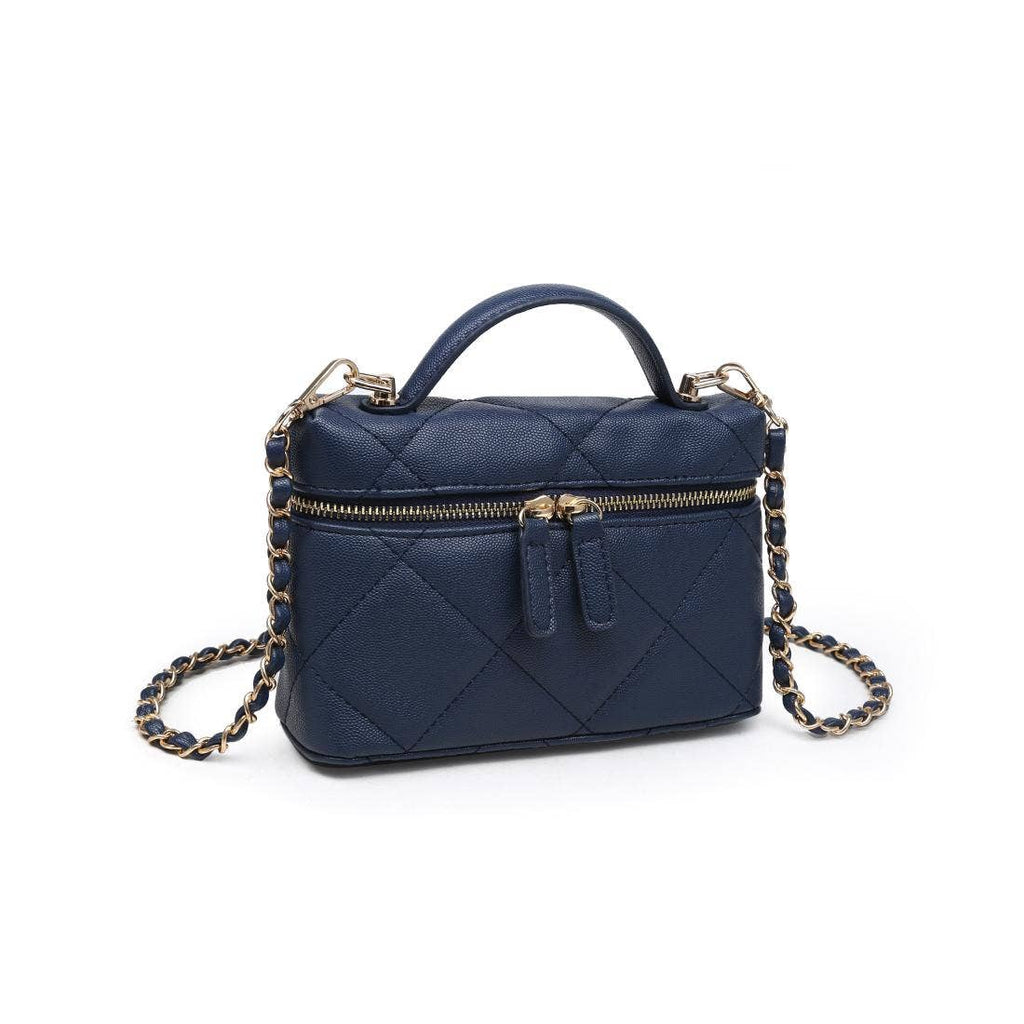 Sac Snow – Mini sac matelassé noir élégant
