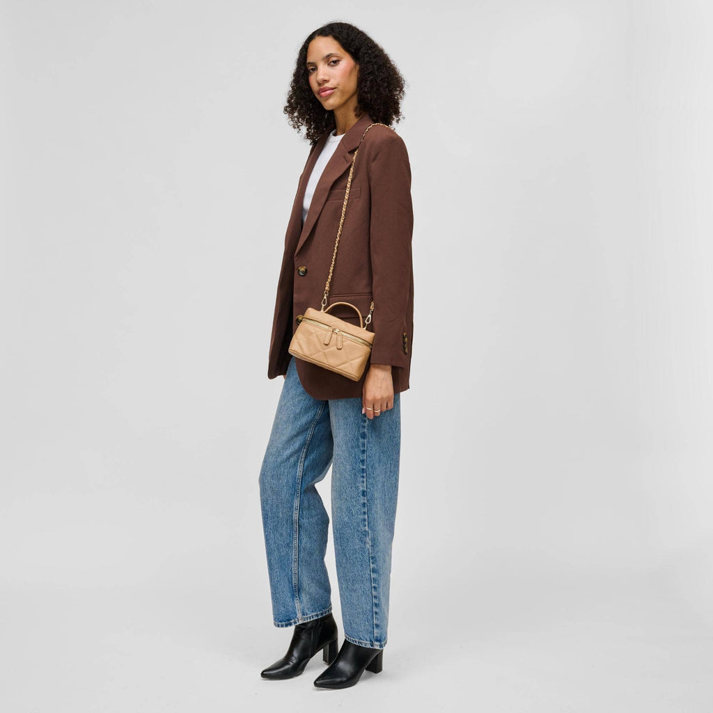 Sac Snow – Mini sac matelassé noir élégant