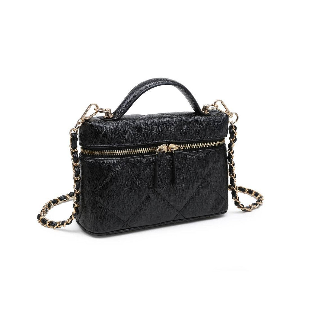 Sac Snow – Mini sac matelassé noir élégant